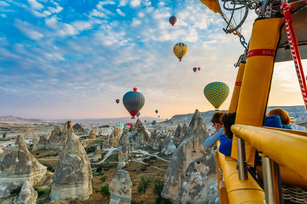 Cappadocia and live in an ancient house in the rocks