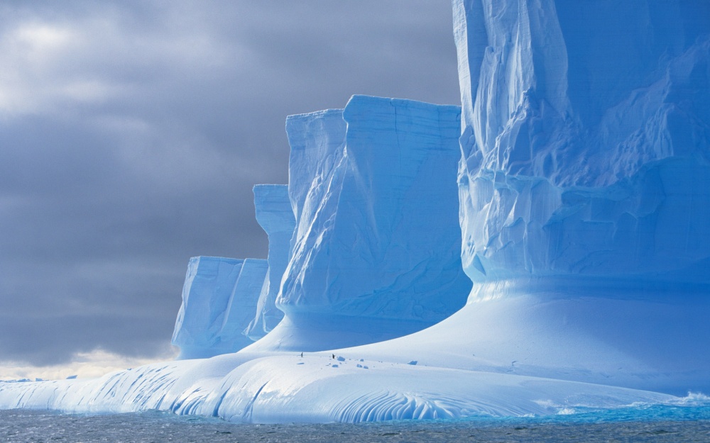 Magnificent ice of Antarctica